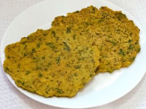 Healthy Indian Breakfast Recipes - Moong daal chilla