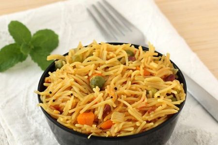 Nutritious Indian breakfast recipes - Sevai Upma