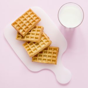 Nutritious Indian Breakfast recipes for kids - Yogurt Waffles