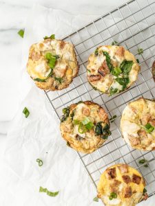 Healthy Indian Breakfast recipes for kids - Egg Muffins with Veggies