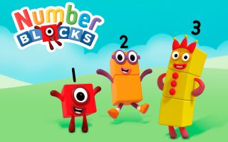 Cartoons for Kids: Colorful Numberblocks characters representing different numbers