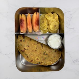 Healthy Lunch Box Ideas: Sweet Potato Paratha with Yogurt - Babyhub