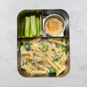 Healthy Lunch Box Ideas: White Sauce Corn Pasta - Babyhub