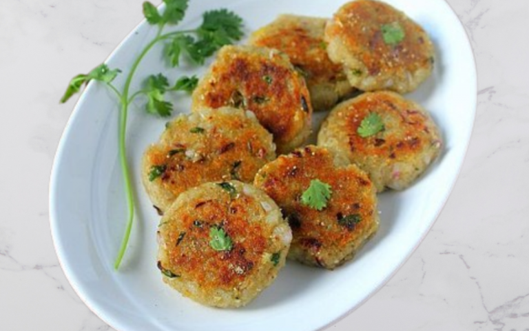 Healthy Indian Breakfast Recipes : Poha Cutlet - Babyhub