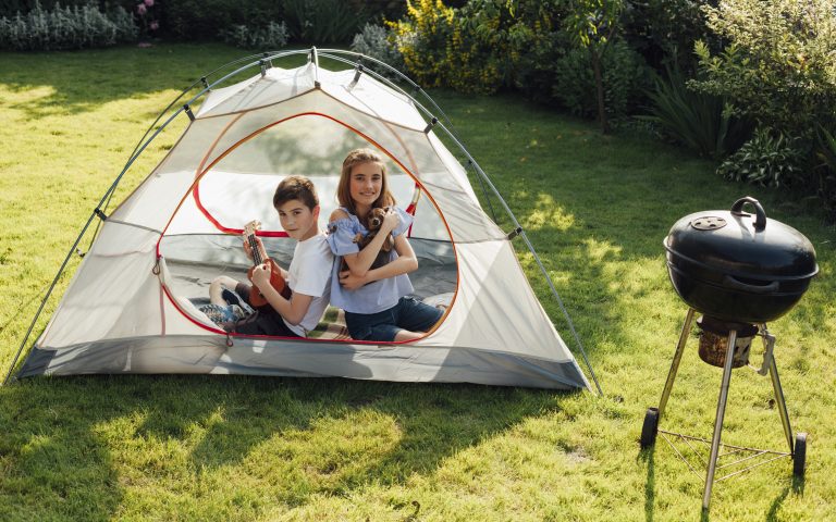 Summer  activities for 2024: Camping in the Backyard